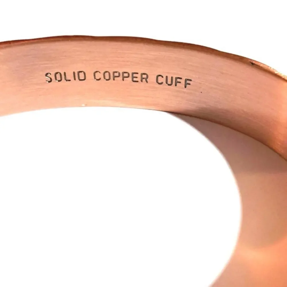 New‎ solid copper magnetic cuff